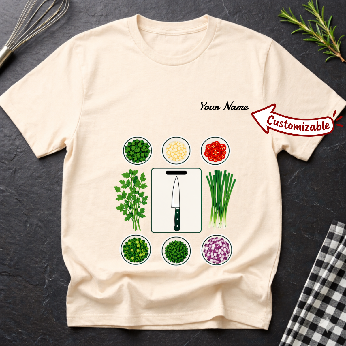 Customizable Chef's Table T-Shirt