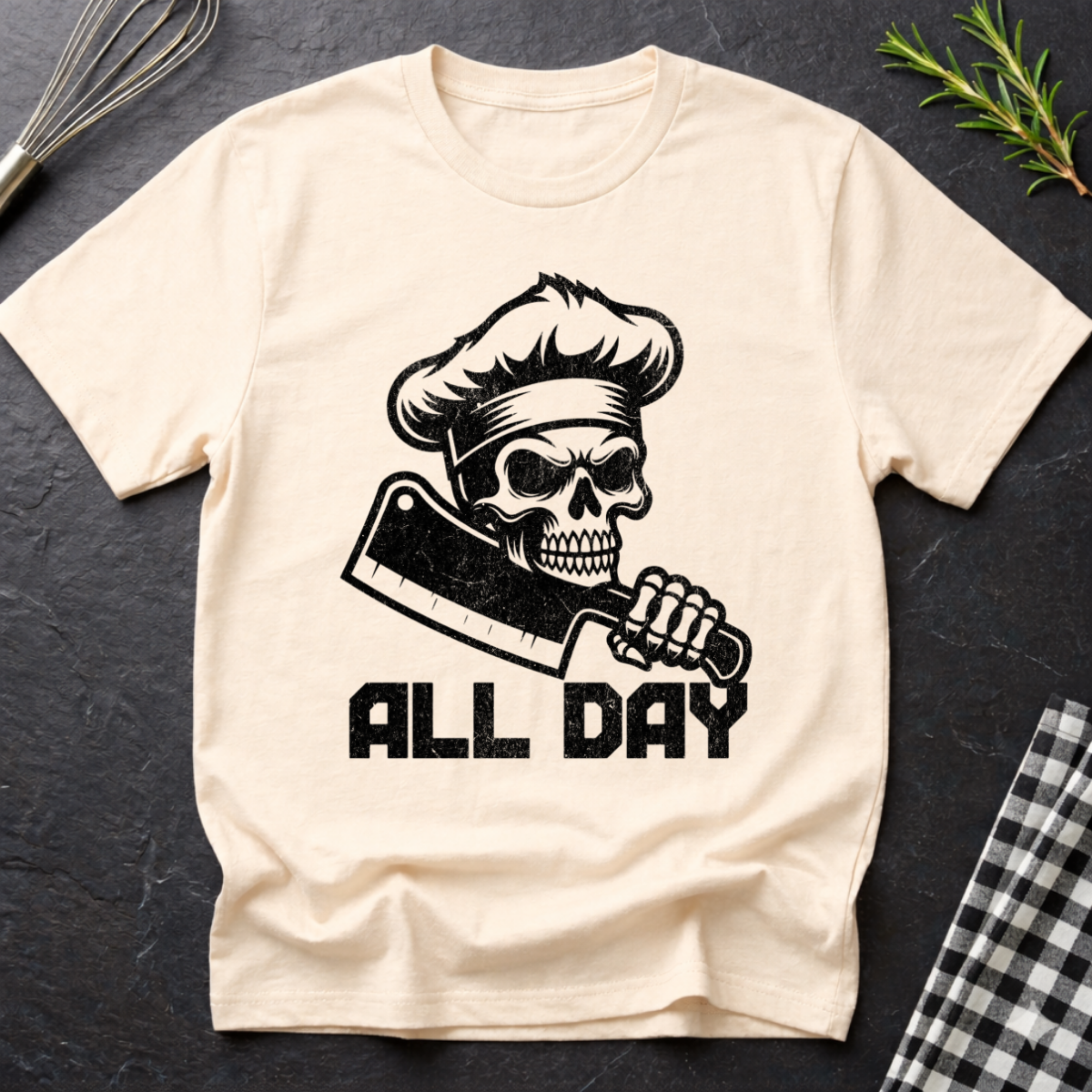 All Day Skeleton T-Shirt
