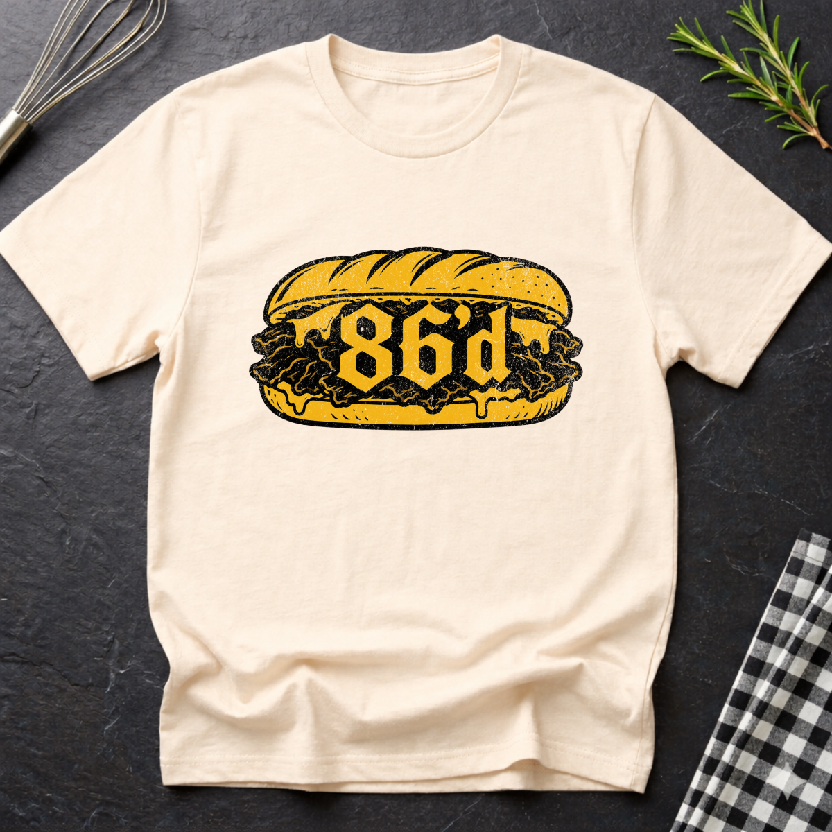 86'd, Philly Cheesesteak T-Shirt