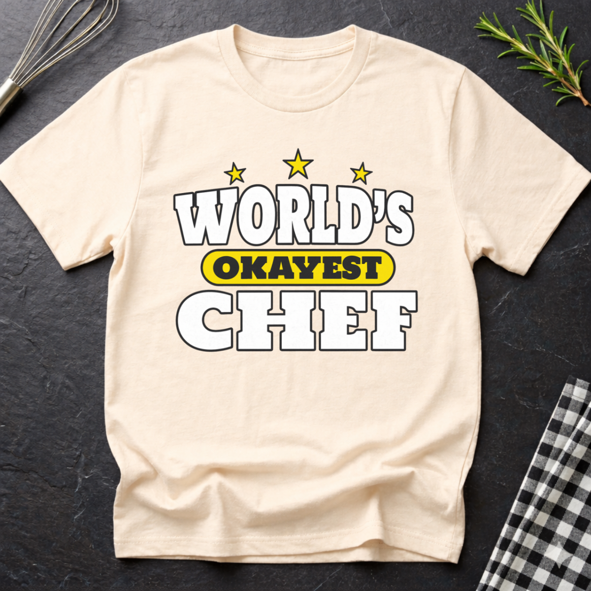 World's Okayest Chef T-Shirt