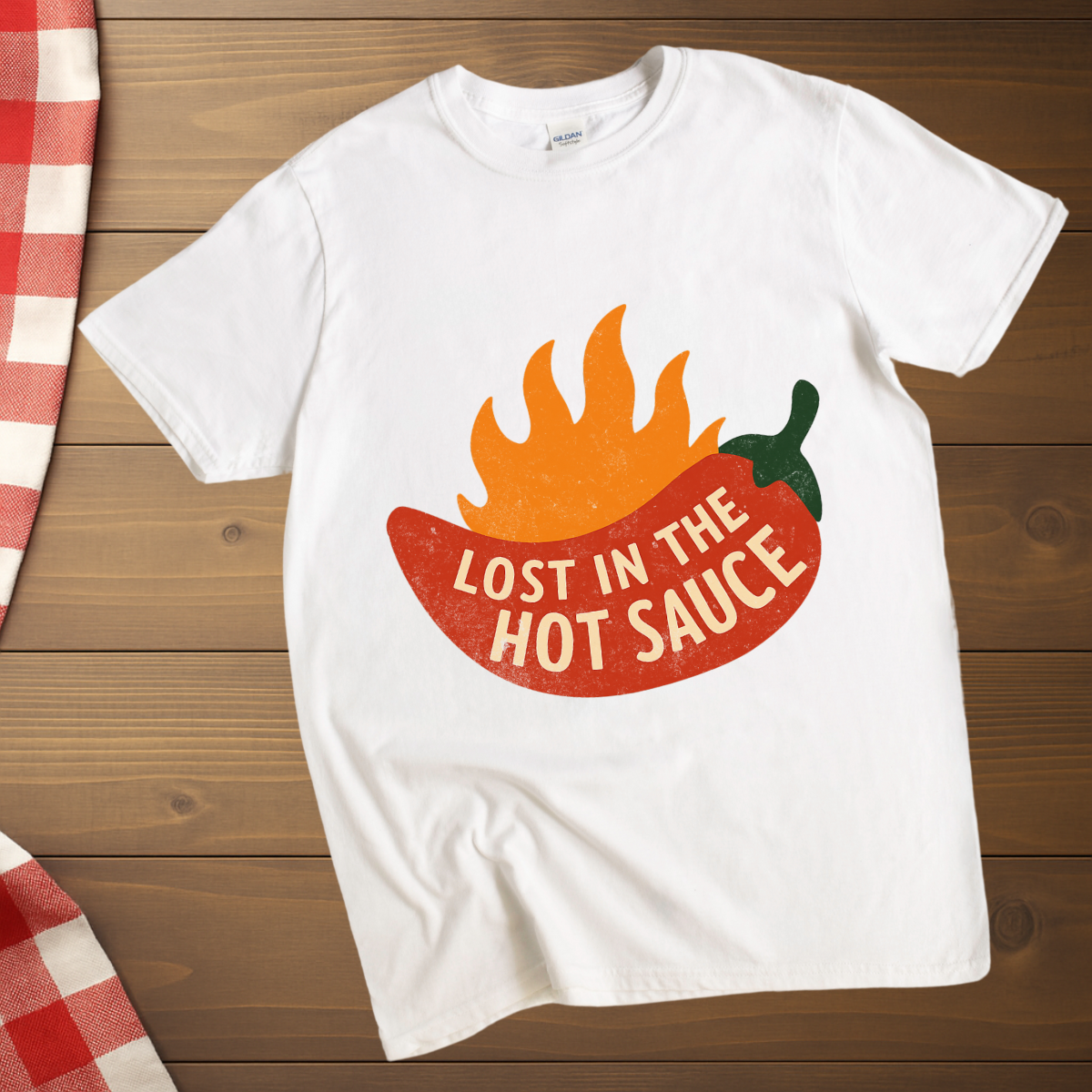 Lost in the hot sauce T-Shirt