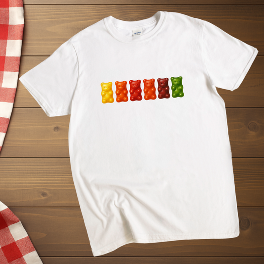 Gummy Bear line-up T-Shirt