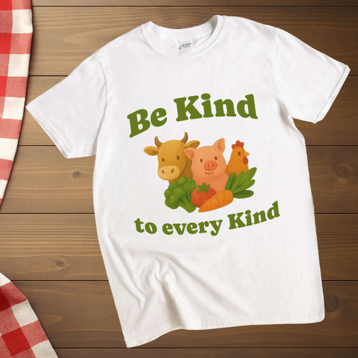 Be Kind to every Kind, vegan T-Shirt