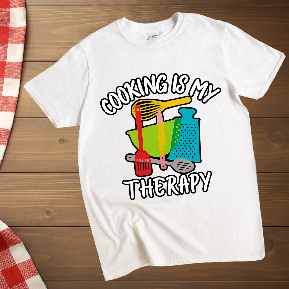 Cooking is my Therapy T-Shirt