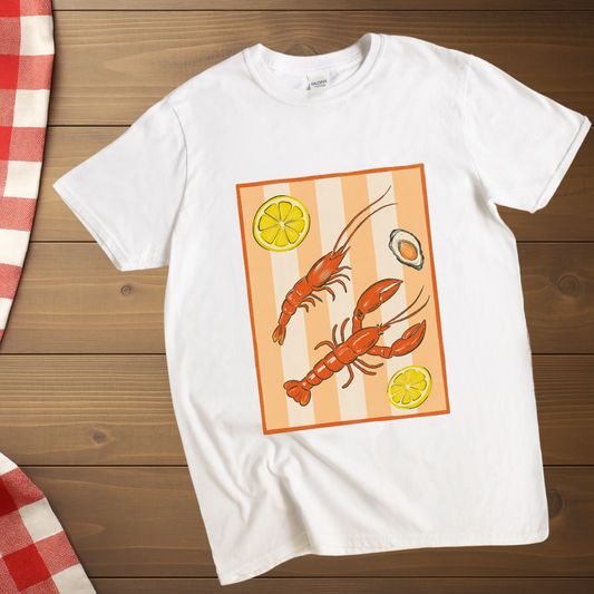 Lobster, Oyster Holiday T-Shirt
