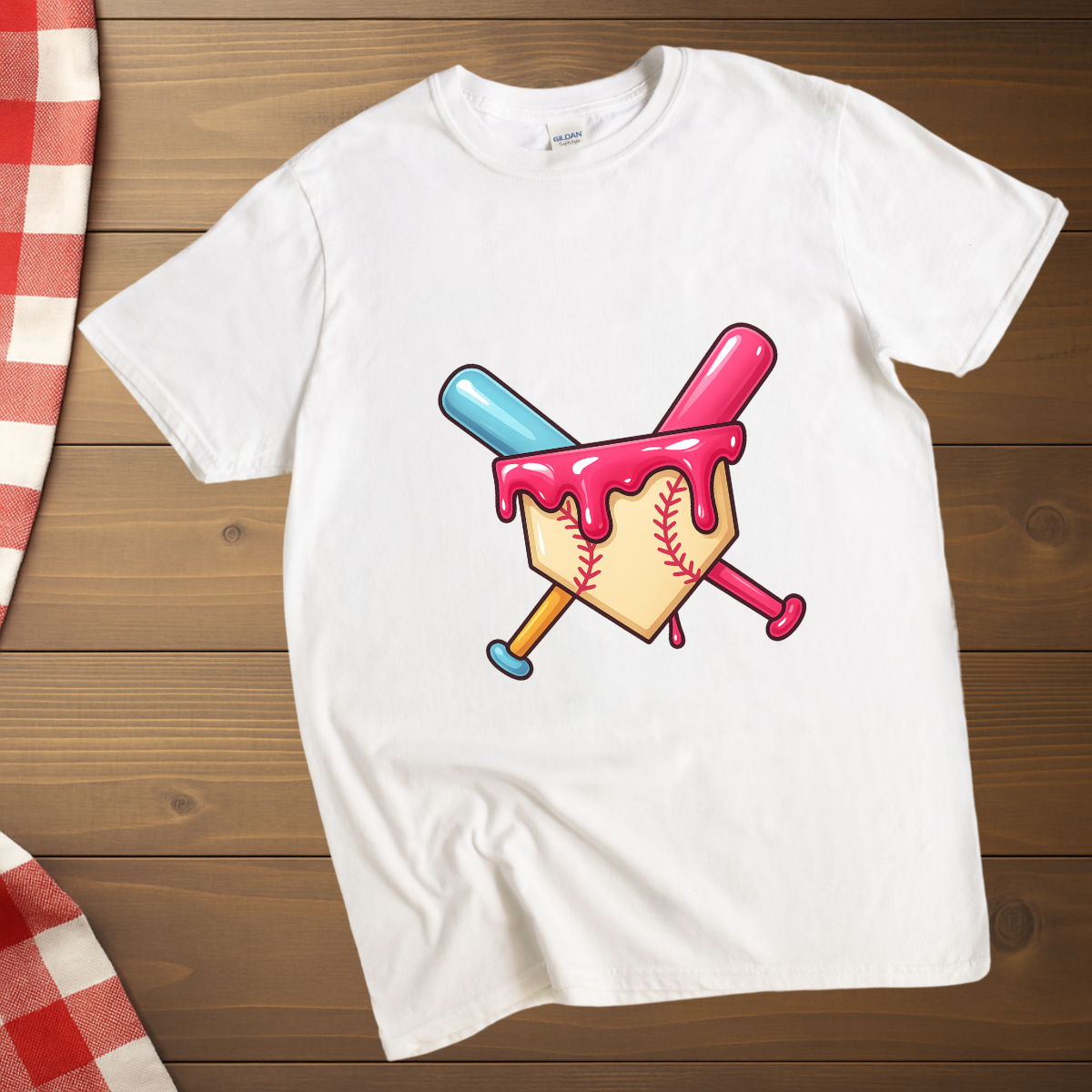 Baseball bats, melting board T-Shirt