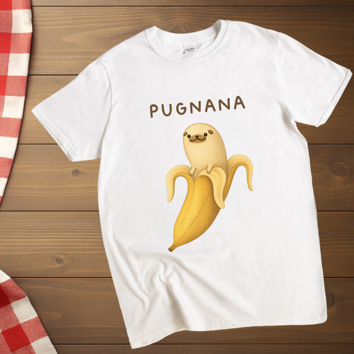 Pug Banana T-Shirt