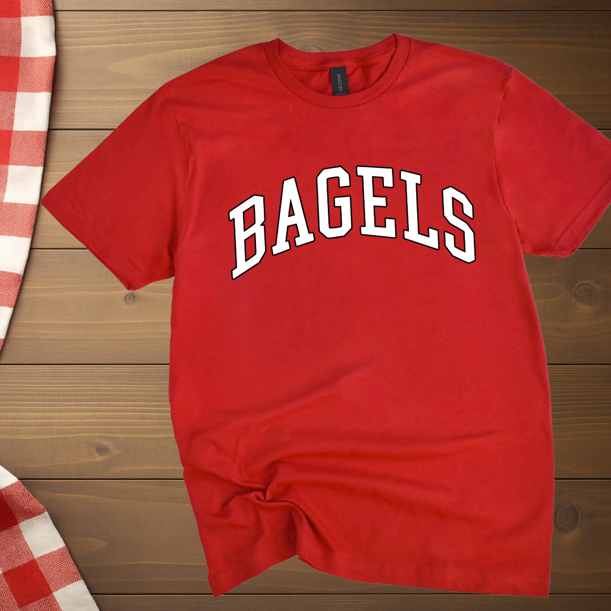 College Style Bagels T-Shirt