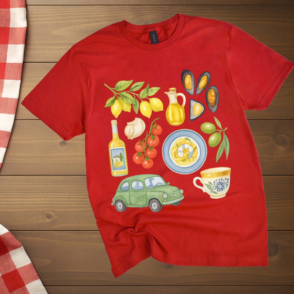 Mediterranean Holiday T-Shirt