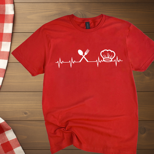 Chef's Heartbeat T-Shirt