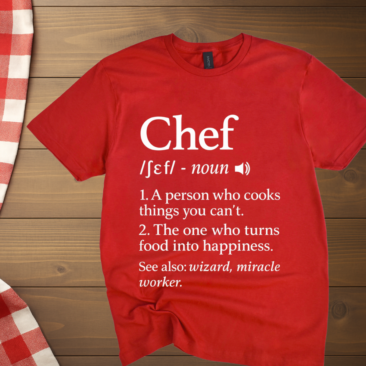 Chef's Definition T-Shirt