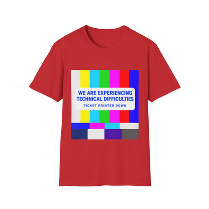 Ticket printer down T-Shirt