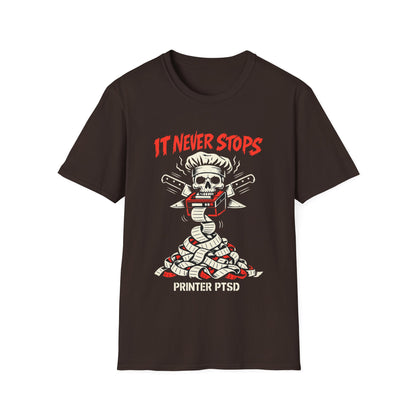 It never stops T-Shirt