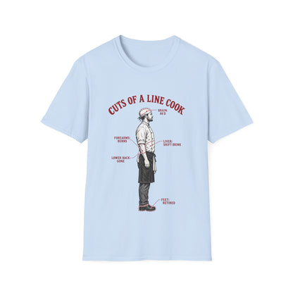 Cuts of a line cook T-Shirt