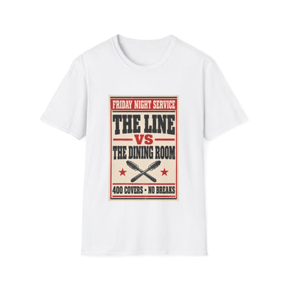 The Line vs The dining room T-Shirt
