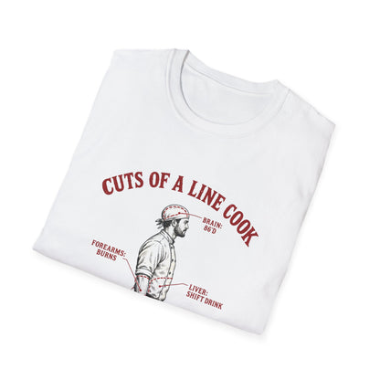 Cuts of a line cook T-Shirt