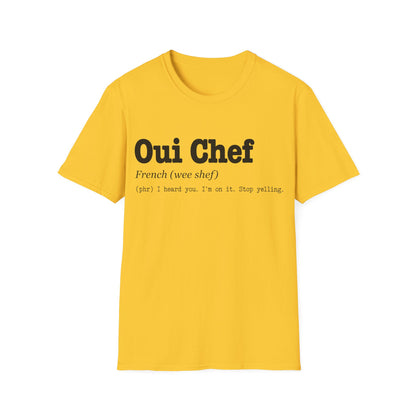 Oui Chef Definition T-Shirt