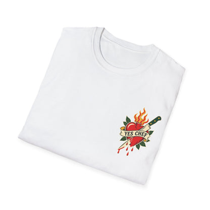 Yes Chef Heart Emblem T-Shirt