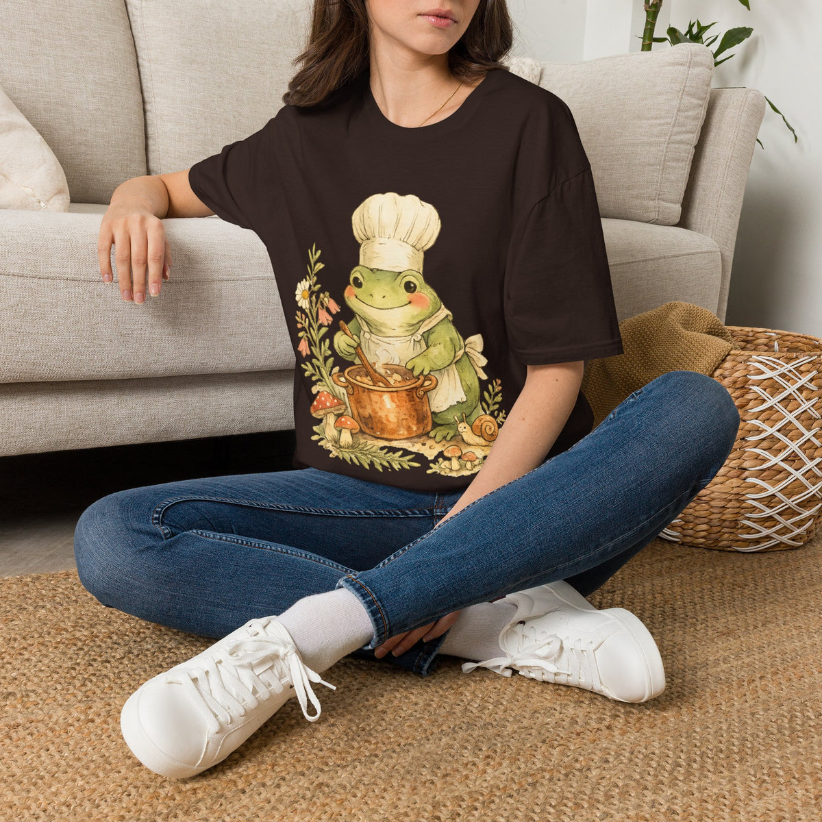 Cute Whimsical Frog T-Shirt
