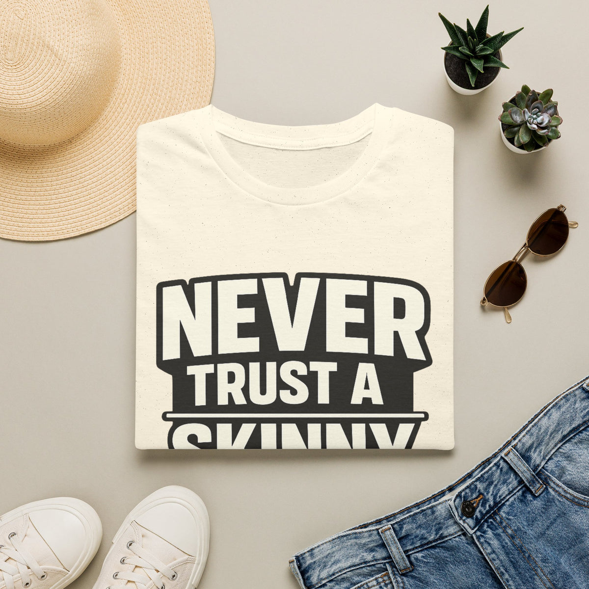 Never trust a skinny Chef T-Shirt