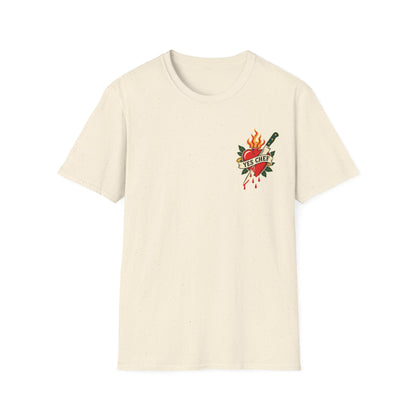 Yes Chef Heart Emblem T-Shirt