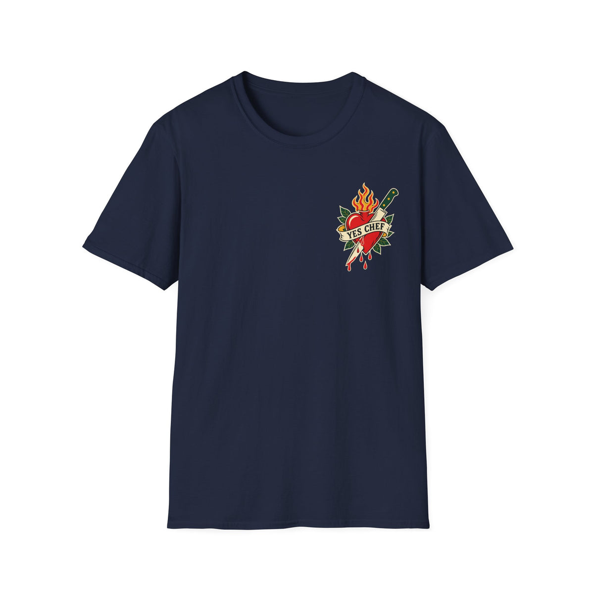 Yes Chef Heart Emblem T-Shirt