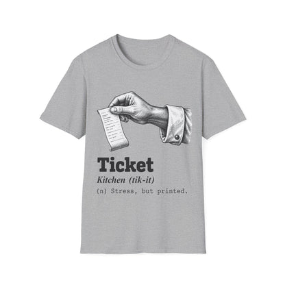 Ticket Definition T-Shirt