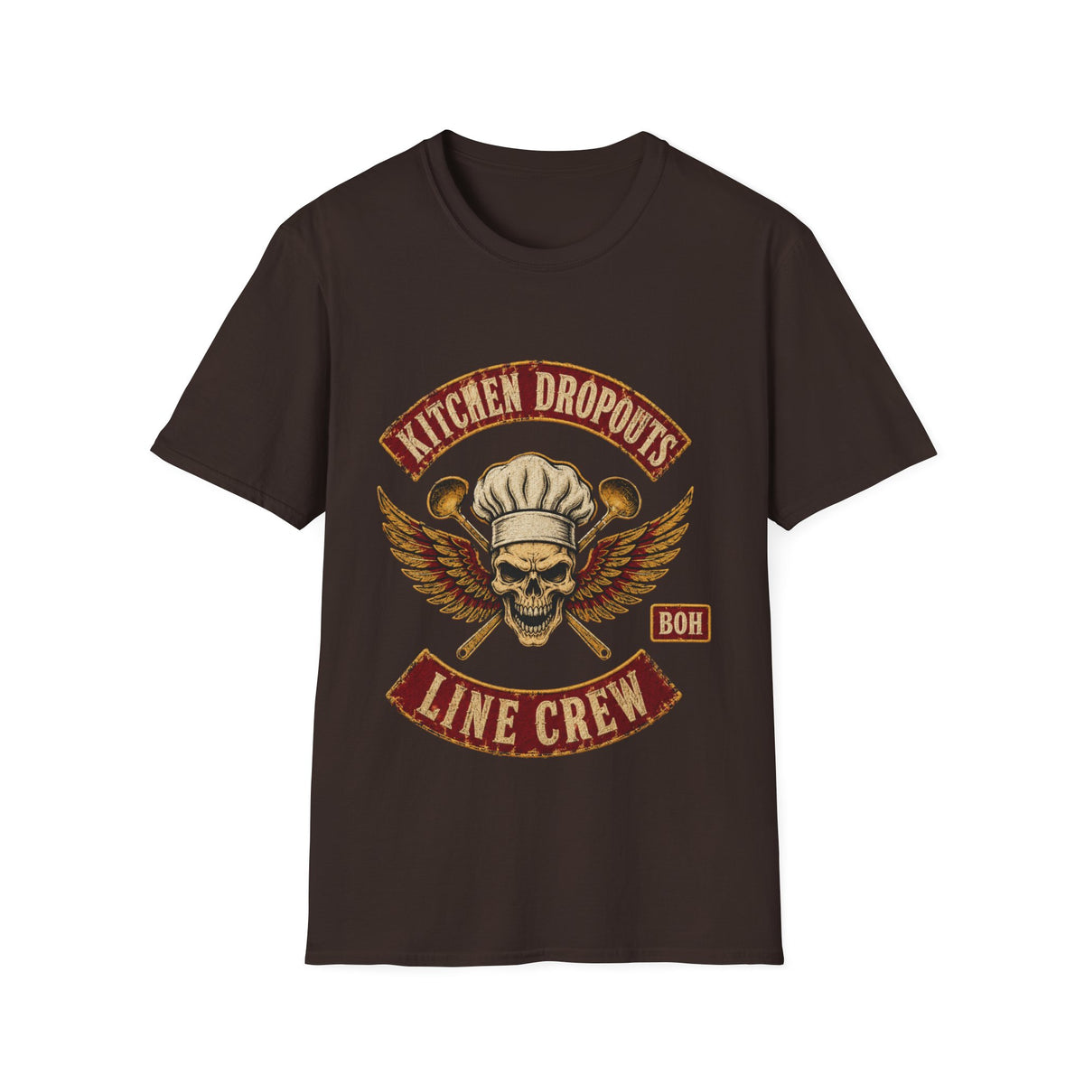 Kitchen Dropouts Line Crew T-Shirt