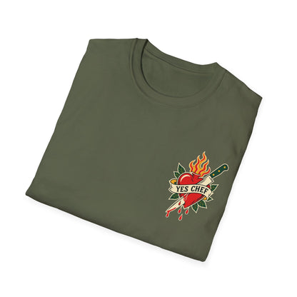 Yes Chef Heart Emblem T-Shirt