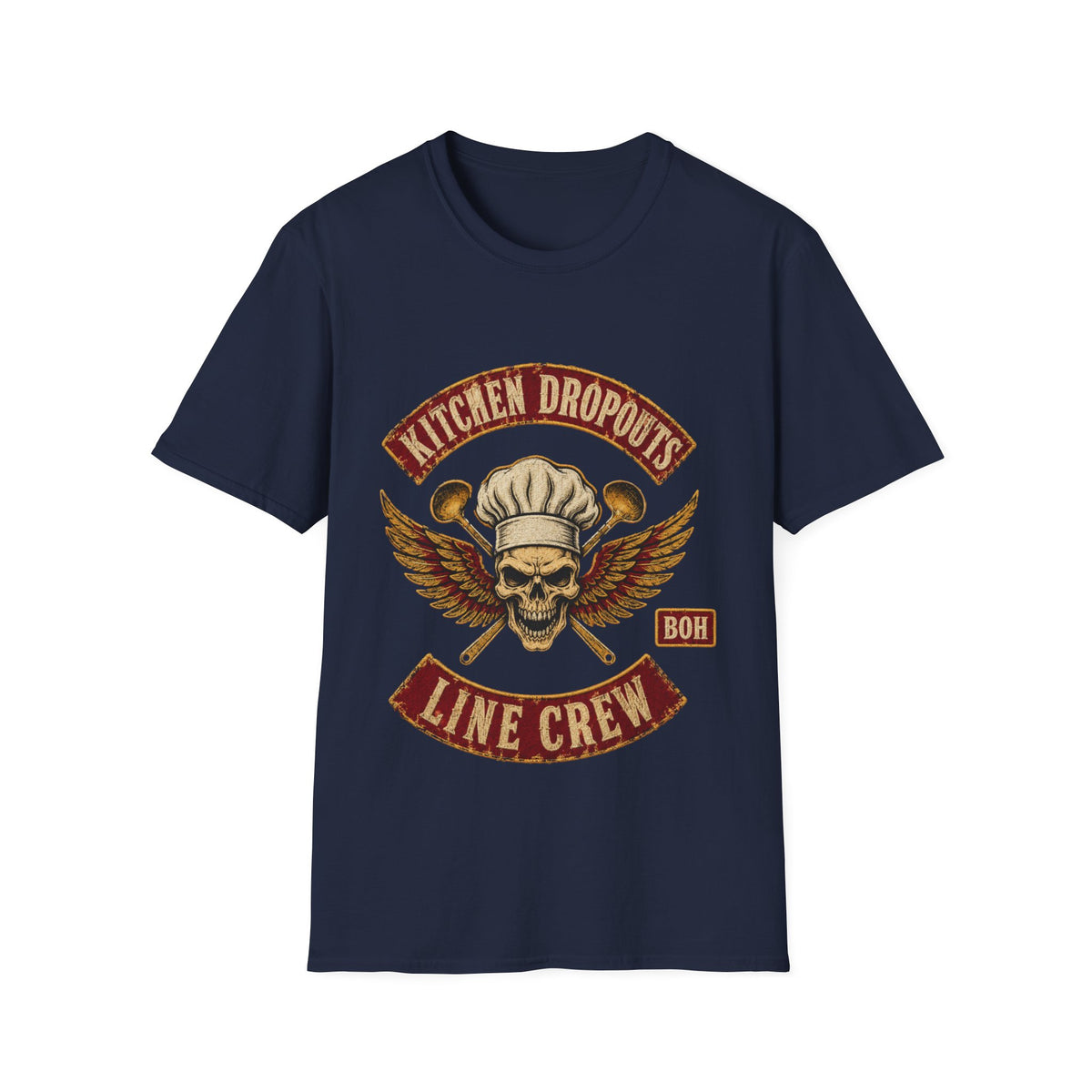 Kitchen Dropouts Line Crew T-Shirt