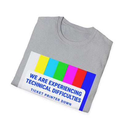 Ticket printer down T-Shirt