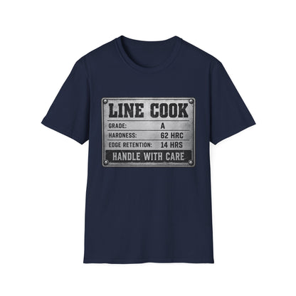 Line Cook metallic label T-Shirt