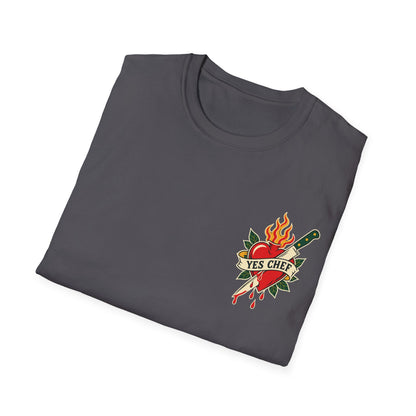 Yes Chef Heart Emblem T-Shirt