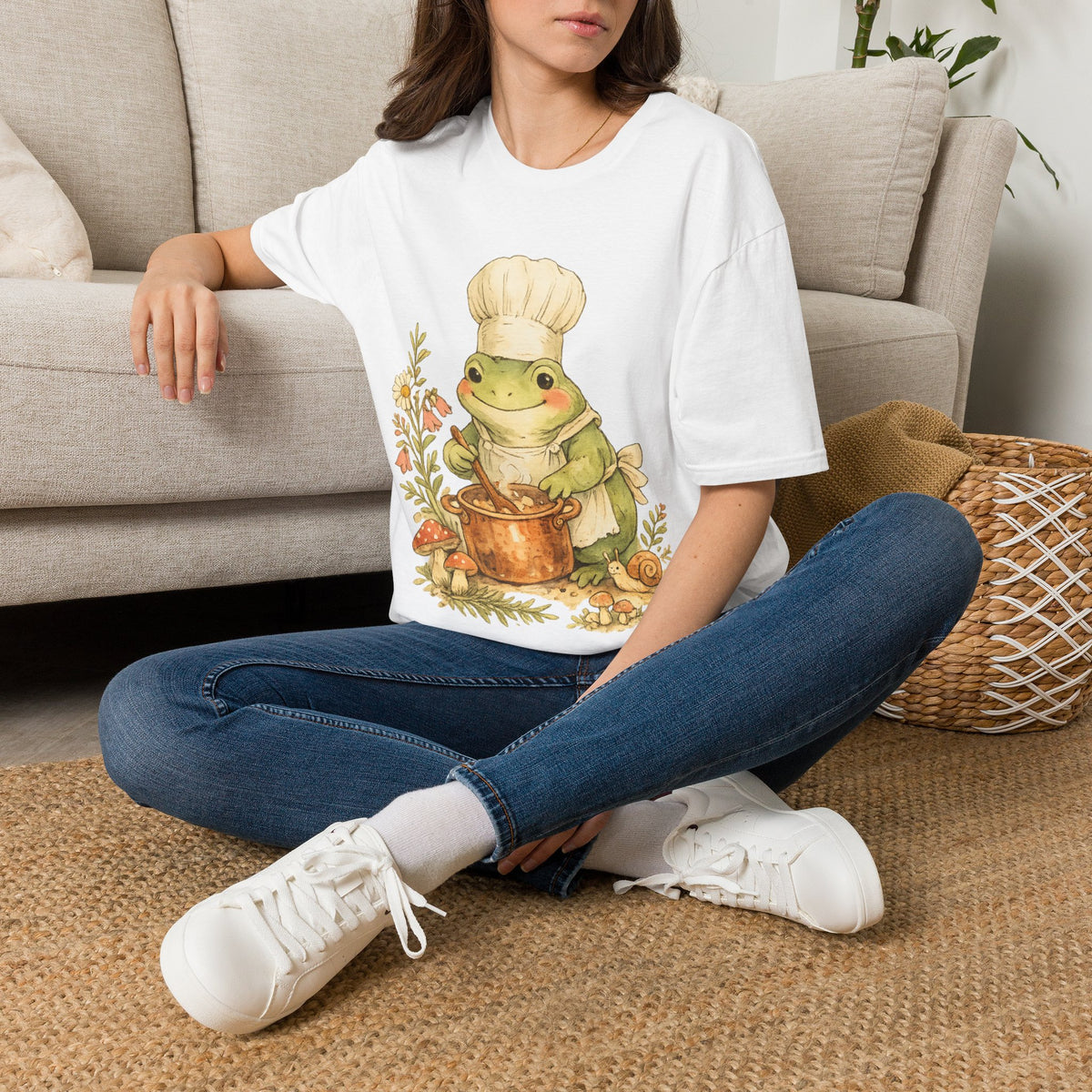 Cute Whimsical Frog T-Shirt