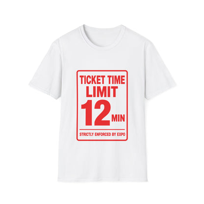 Ticket time limit 12min T-Shirt