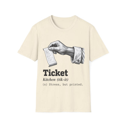 Ticket Definition T-Shirt