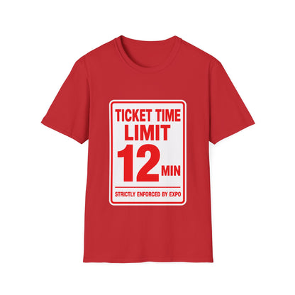 Ticket time limit 12min T-Shirt