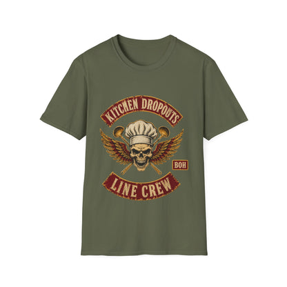 Kitchen Dropouts Line Crew T-Shirt