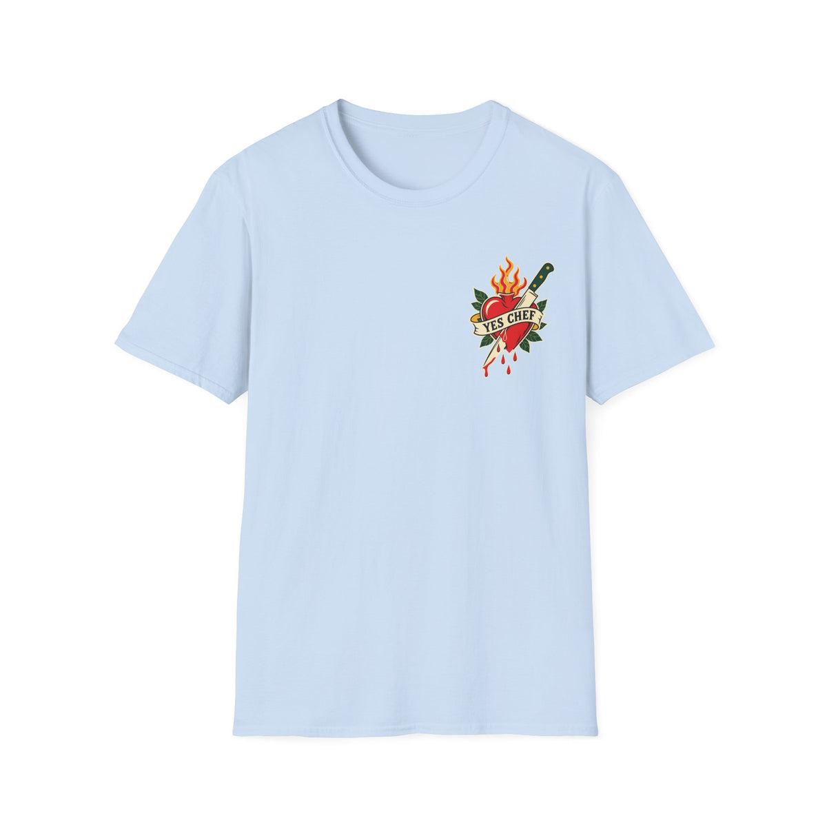 Yes Chef Heart Emblem T-Shirt