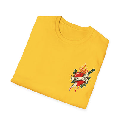 Yes Chef Heart Emblem T-Shirt