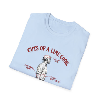 Cuts of a line cook T-Shirt