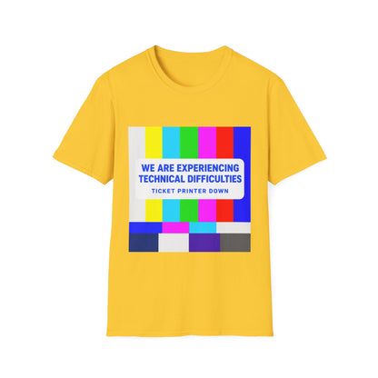 Ticket printer down T-Shirt