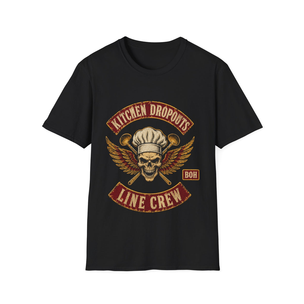 Kitchen Dropouts Line Crew T-Shirt