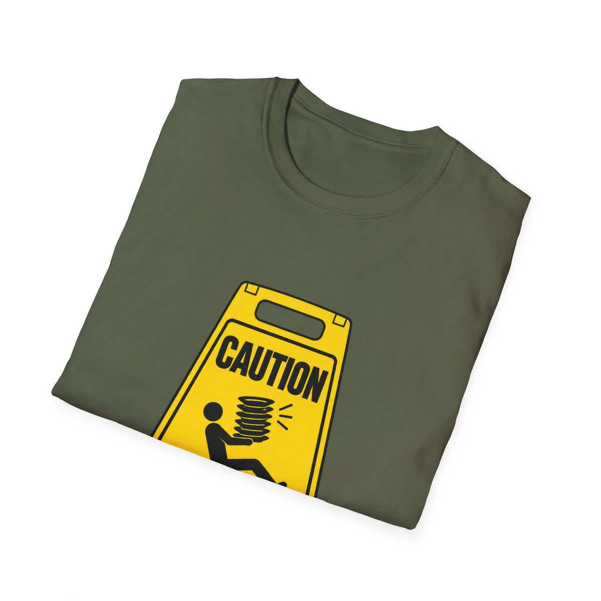 Caution slippery when slammed T-Shirt