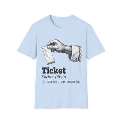 Ticket Definition T-Shirt