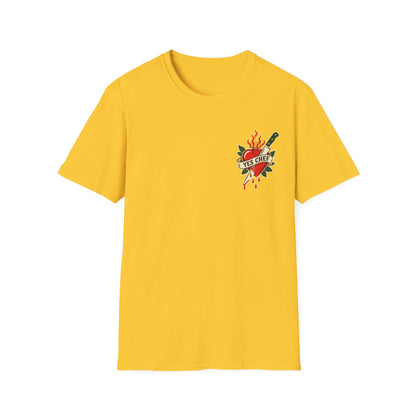 Yes Chef Heart Emblem T-Shirt