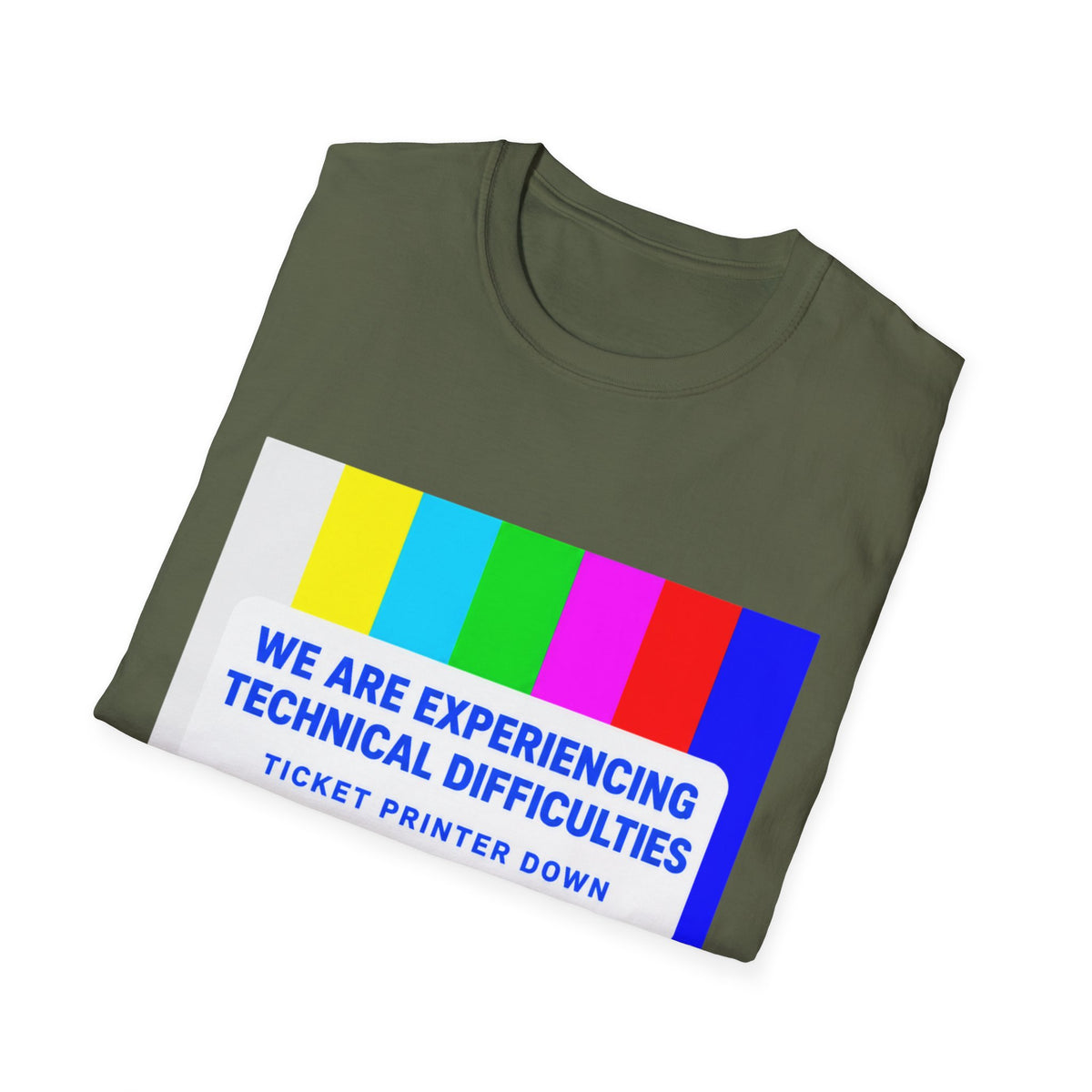 Ticket printer down T-Shirt