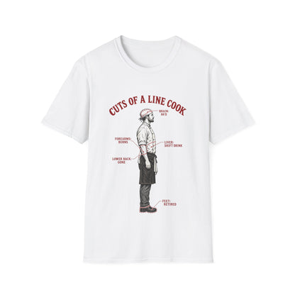 Cuts of a line cook T-Shirt