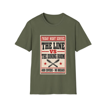 The Line vs The dining room T-Shirt