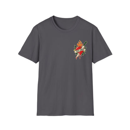 Yes Chef Heart Emblem T-Shirt